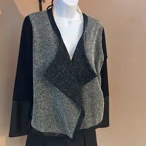 SALE🛍DKNY $12 Bundle 3+Faux Leather Trim Jacket